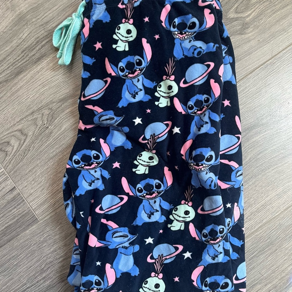 Disney Blue and Pink Stitch Sleepwear